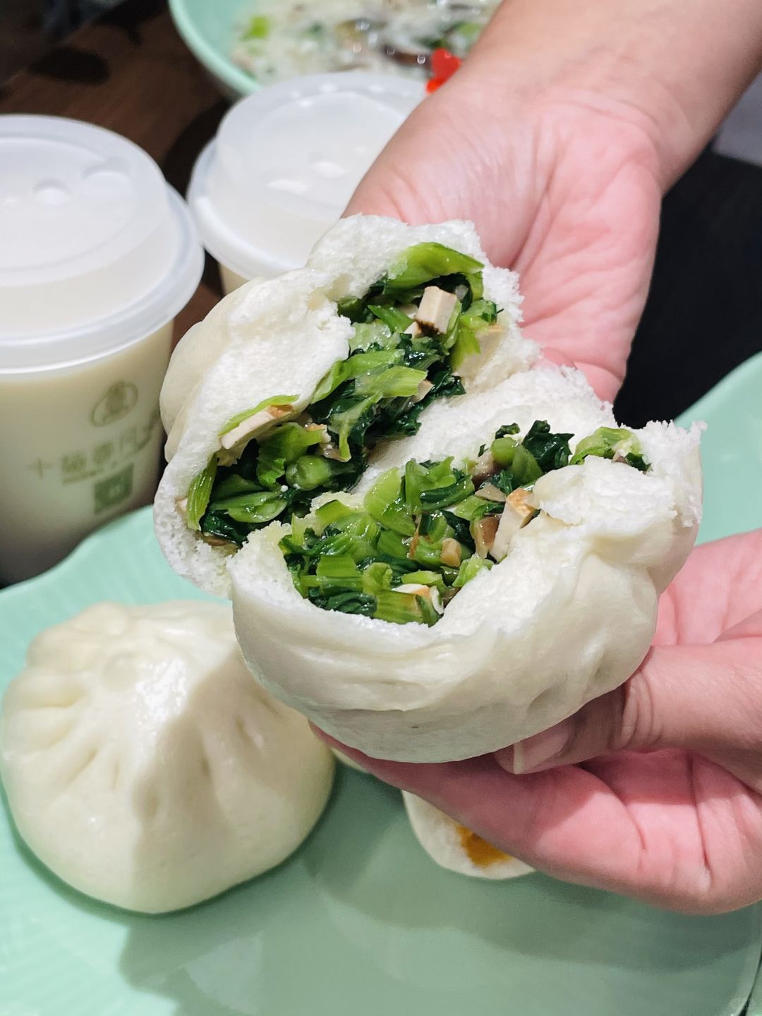 香菇菜包
