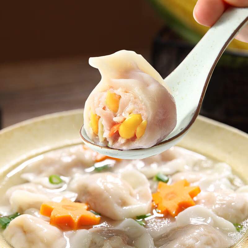 玉米鲜肉大馄饨